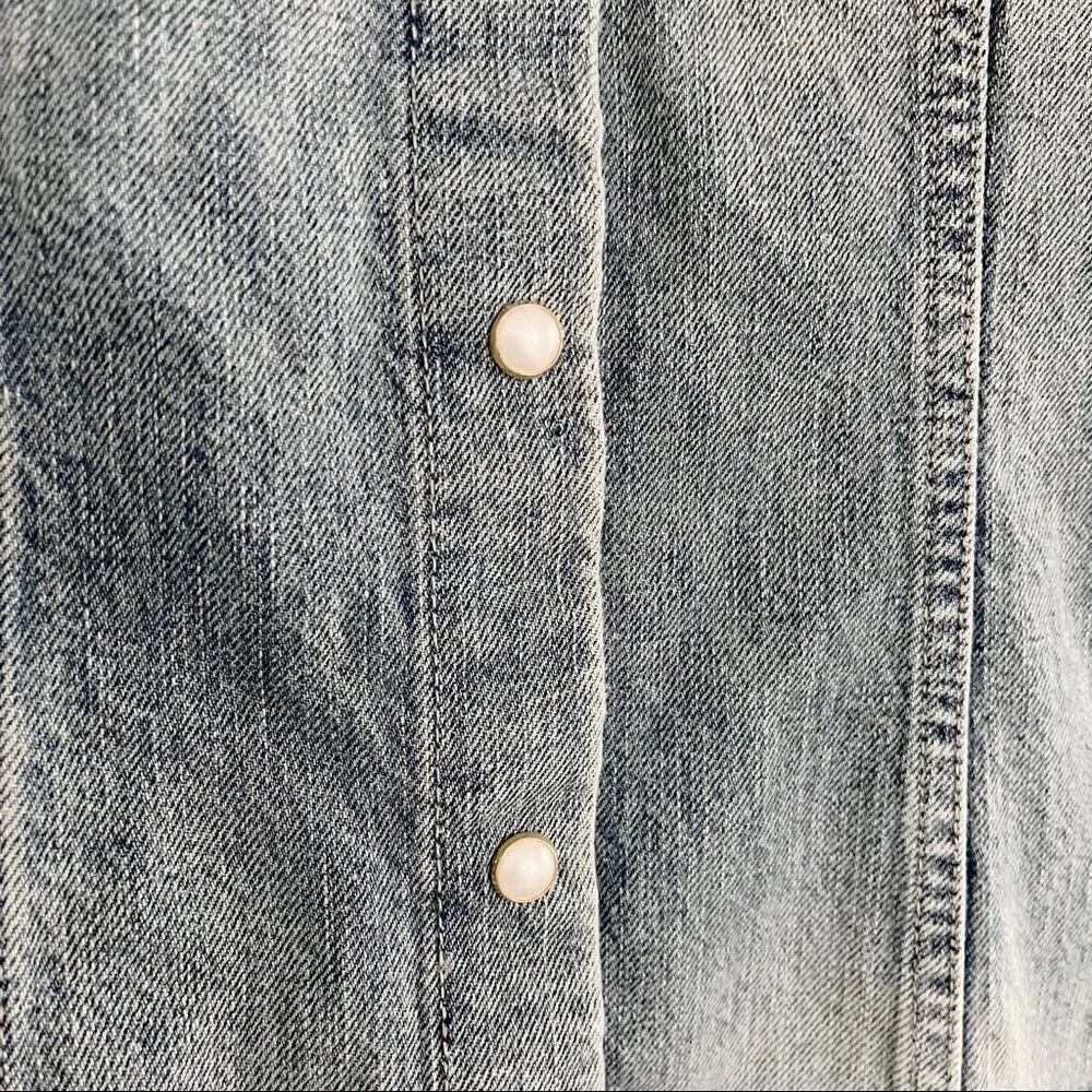 SER.O.YA Denim Mini Dress - Picture 5 of 9